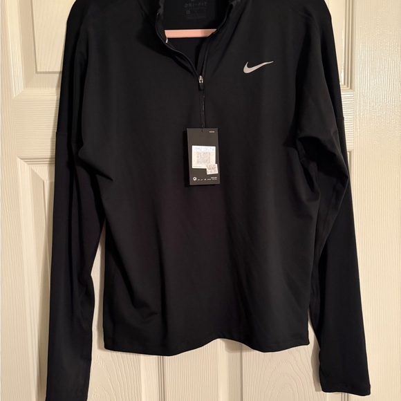 Nike Black Quarter-Zip Pullover - Picture 1 of 3